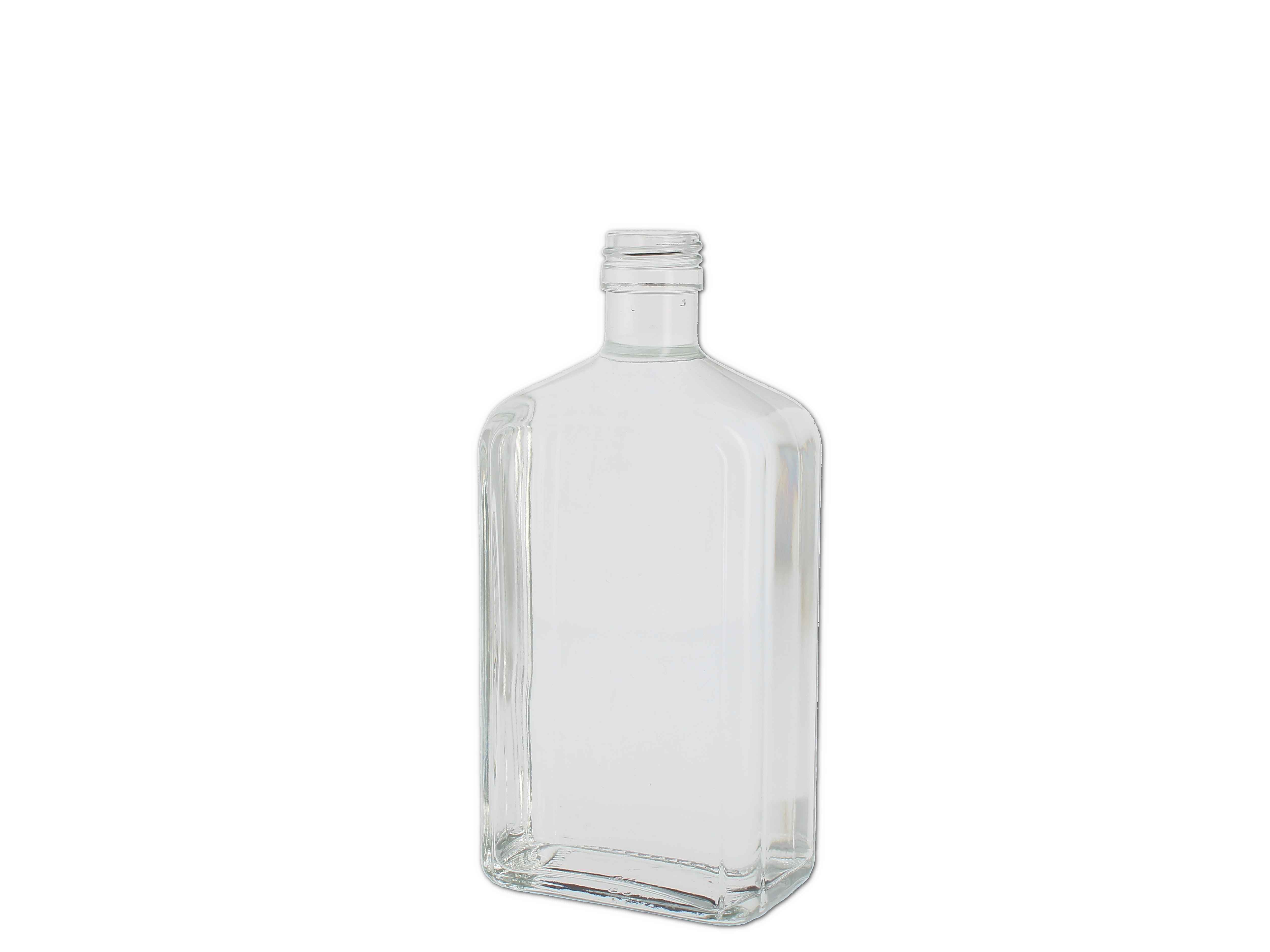    Formflasche weiß, Typ 318 (91318) - PP28 - 500ml