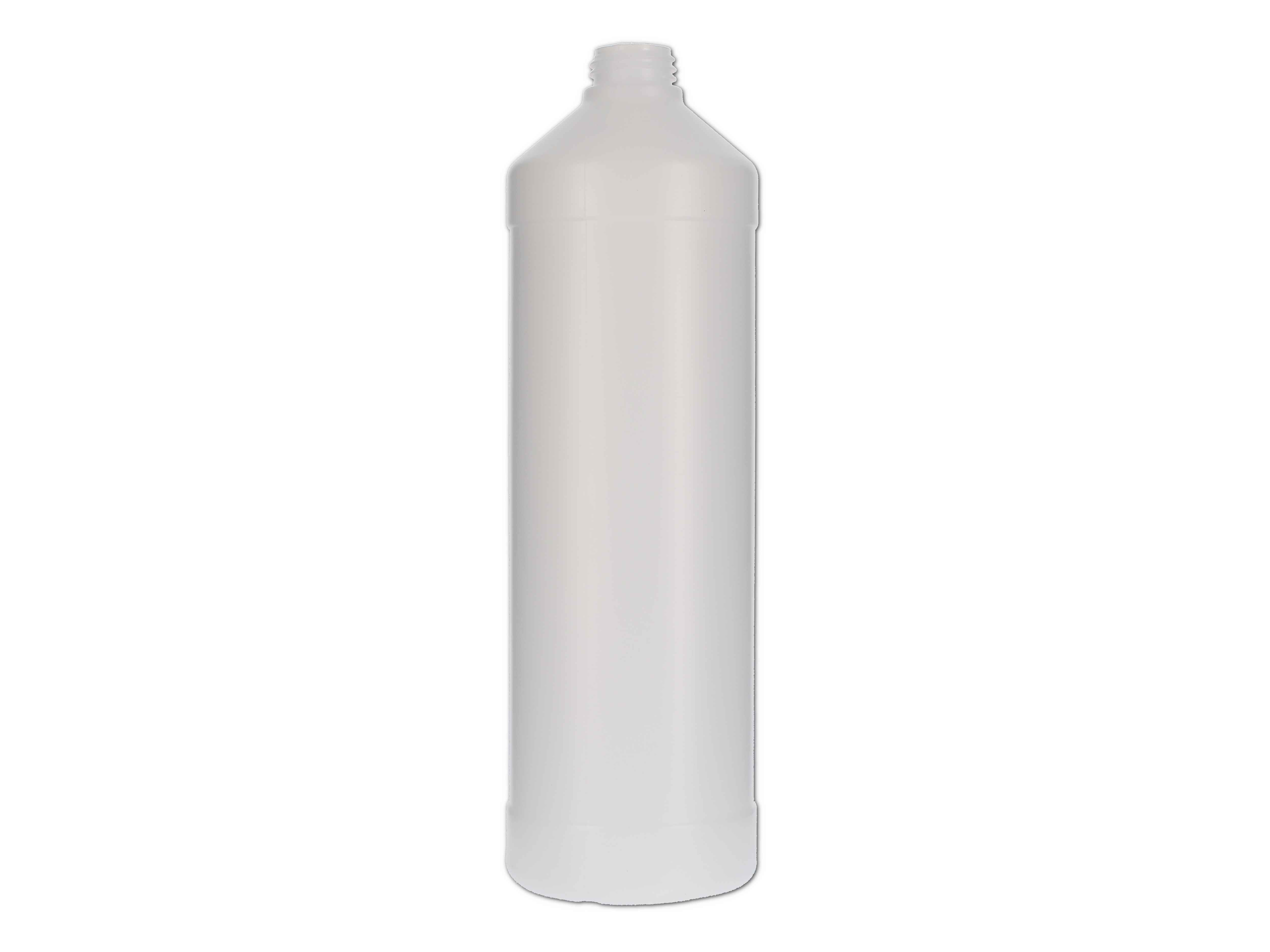    Kunststoff-Flasche rund, ohne Verschluss - 1000ml