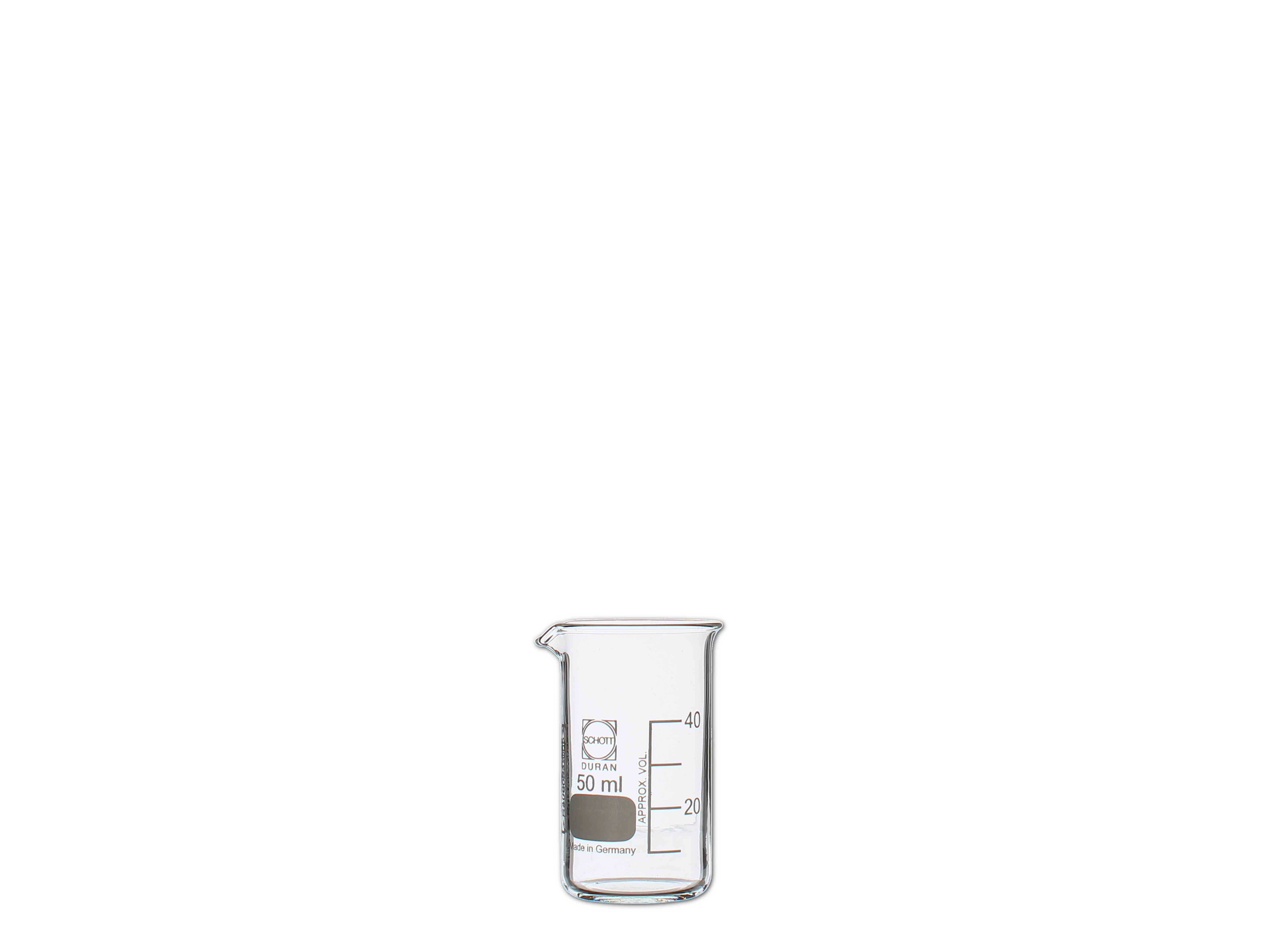    Becherglas, graduiert - hohe Form - 50 ml
