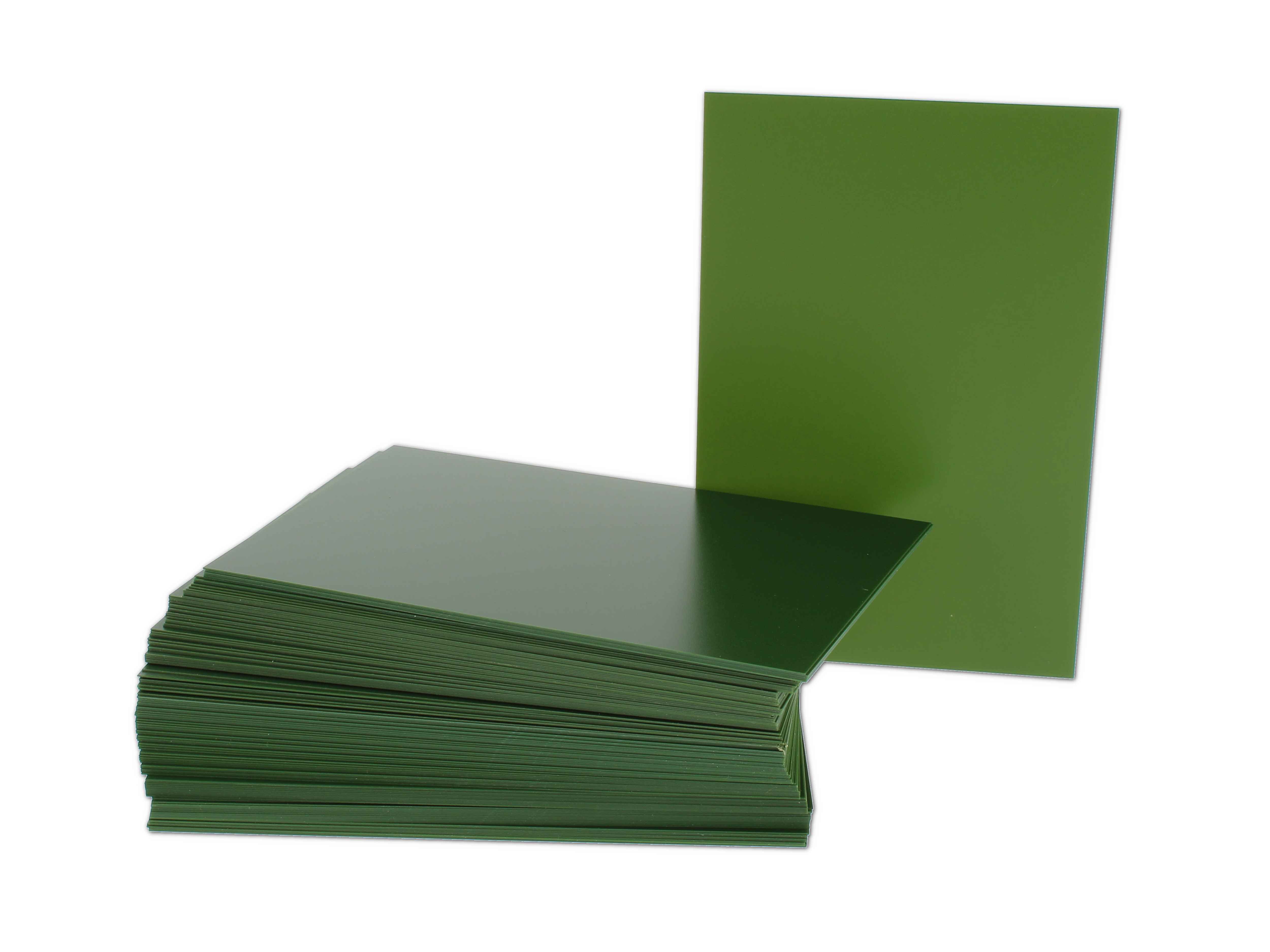    Kartenblatt Cell, grün 120 x 80mm